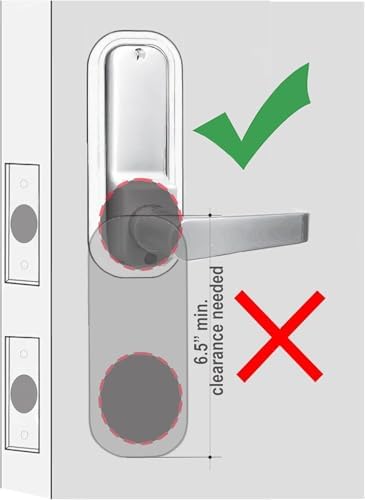JOUNJIP Square Spindle Door Lock