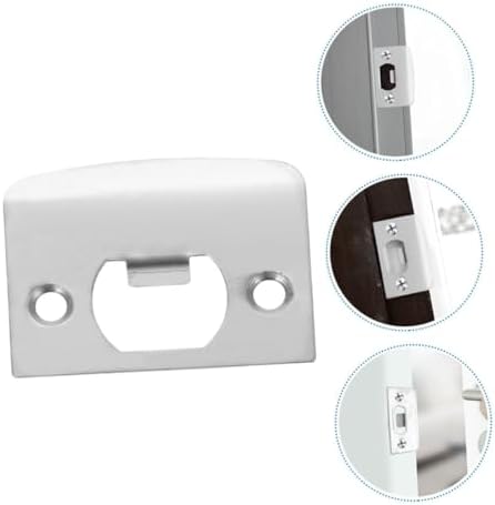 Outanaya 6Pcs Set Door Strike Plate for Garage Door Enhancing Door Security