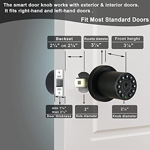 Compact Keypad Door Lock