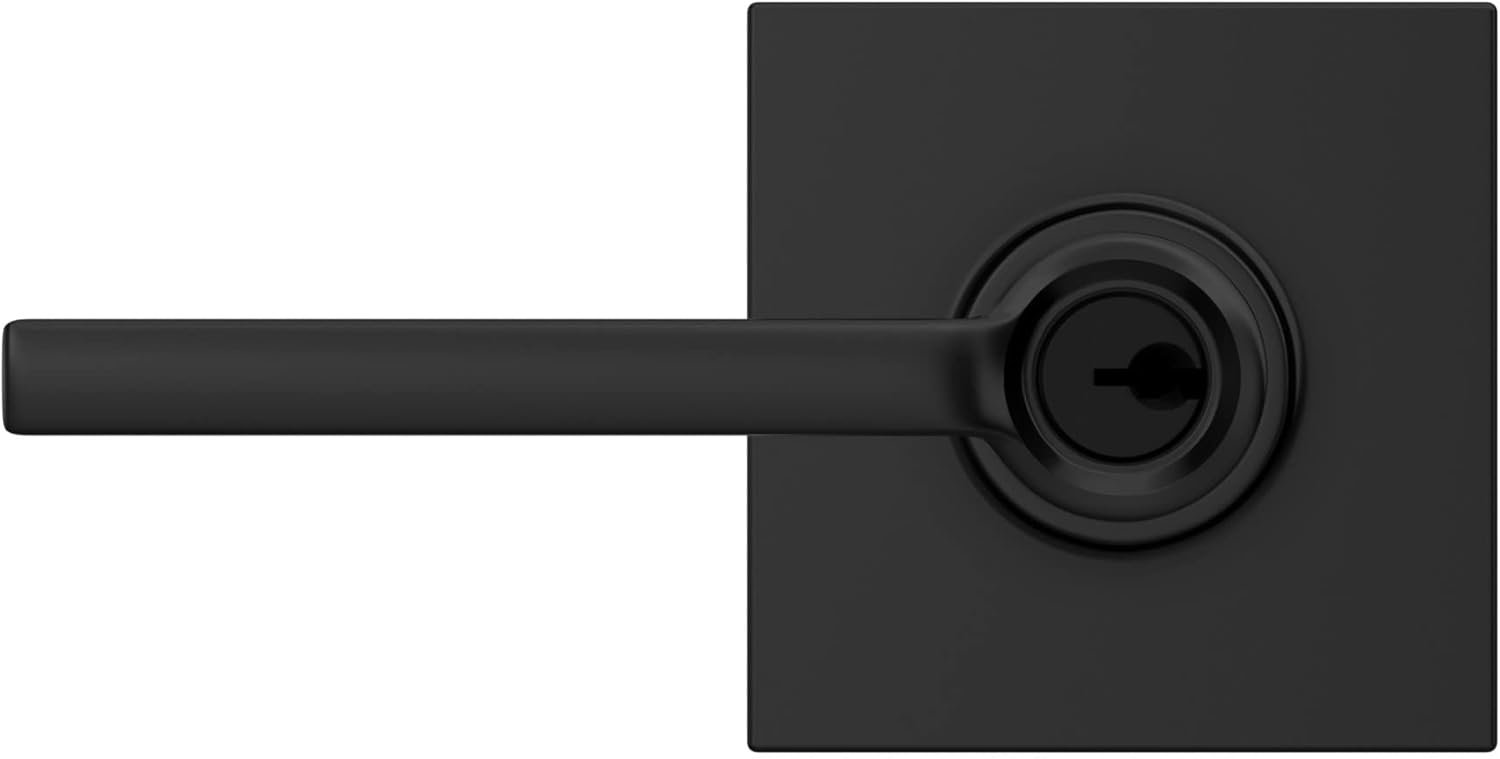 Schlage F51A LAT Door Lever Versatile Entry-Level Door Lever with Supreme Security