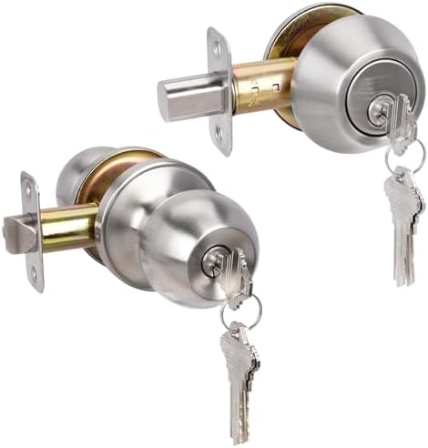 HOSOM Entry Door Knob Set 1-Pack
