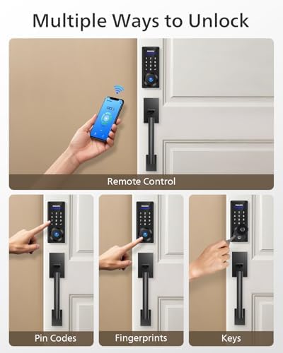 Intelligent Door Lock Set with Wi-Fi Smart Integration
