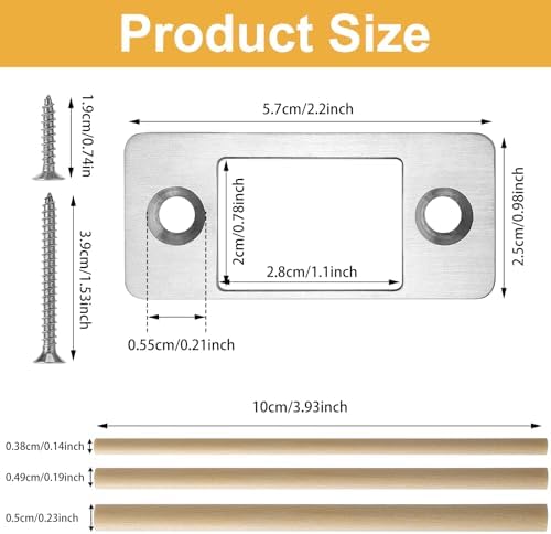 Secure Door Strike Plate for Deadbolts