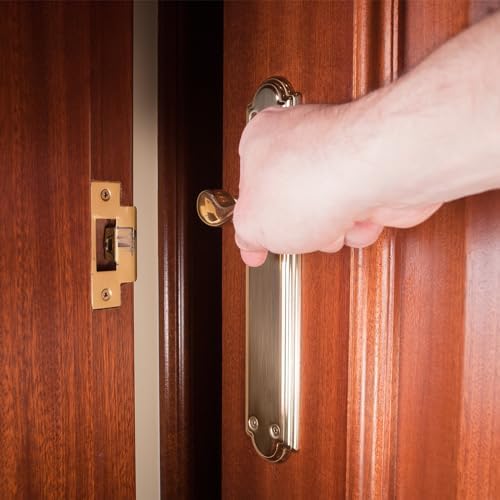Durable 201 Stainless Steel Door Strike Plate Set