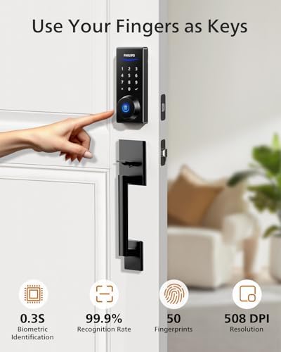 Intelligent Door Lock Set with Wi-Fi Smart Integration
