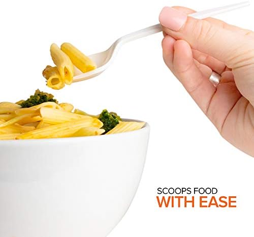 Ultimate Gift for Kids Hosts and more Premium 100-Count Disposable Spork Set