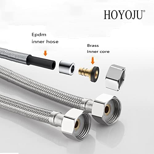 High-Quality Braided Stainless Steel Faucet Hose