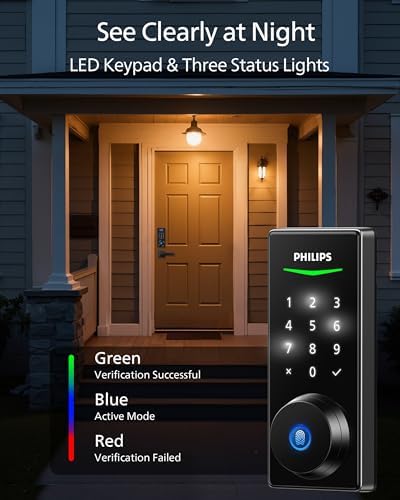Philips Keyless Entry Door Deadbolt