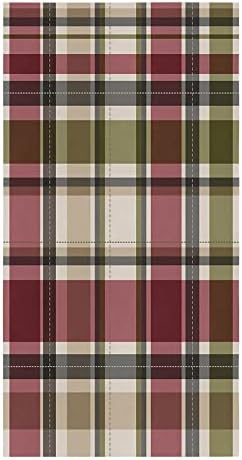 Multi-Color Checkered Kitchen Towels