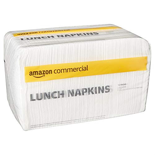 Premium 1-Ply White Lunch Napkins with FSC Certification Perfect for Commercial Settings