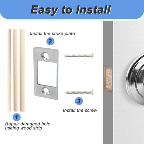 Solve Door Lock Issues with AccEncyc Strike Plates