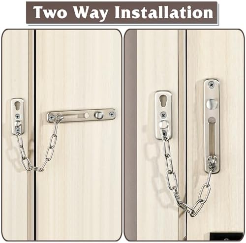 Durable Chain Door Lock with Anti-Theft Protection