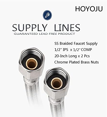 High-Quality Braided Stainless Steel Faucet Hose