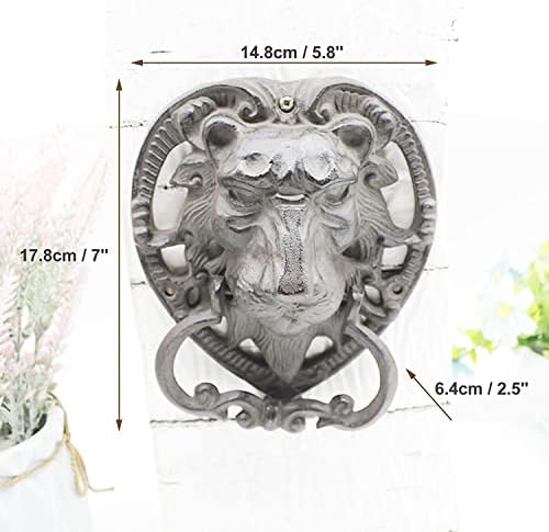 Cast Iron Door Knocker Set