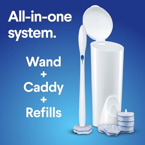 Clorox ToiletWand Caddy and 6 Refills Pack May Vary