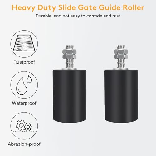 Durable Universal Gate Roller with Easy Installation