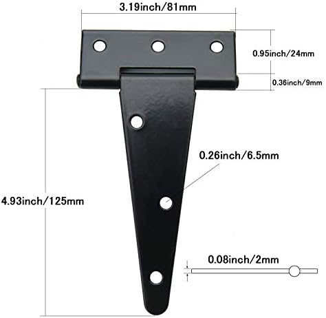 Barn Door Hinges - Heavy Duty
