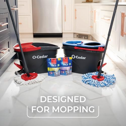 O-Cedar PACS Hard Floor Cleaner Crisp Citrus Scent 10 Count
