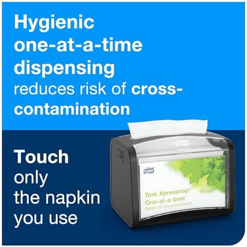 Tork Xpresssnap White Napkin Dispenser 12x500 pack