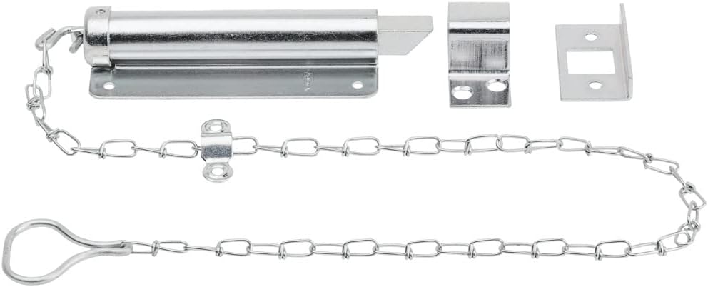 National Hardware N150-771 V820 Chain Bolt 6 Inch Zinc Plated Door Bolt