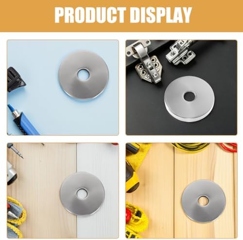 Elegant 2-Piece Stainless Steel Shower Arm Flange Covers for Bathroom Faucet Accessories Conceal Angle Valves Smoothly