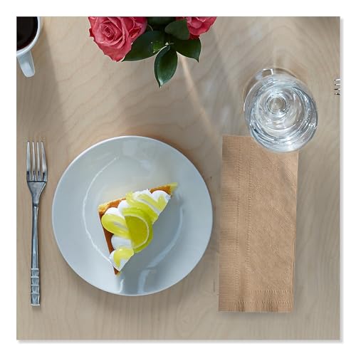 Tork Natural Dinner Napkins 1-ply 18 Fold Eco-Friendly Perfect for High-Volume Use