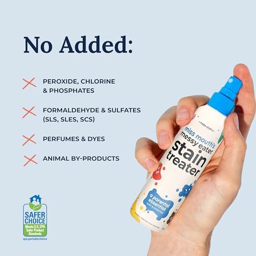 Miss Mouths Messy Eater Stain Treater Spray - 4oz - Stain Remover for Babies Adults