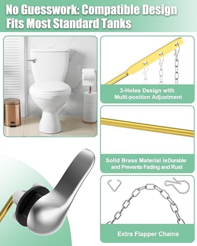 Universal Toilet Flush Handle Kit