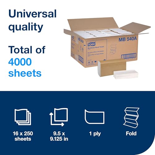 Tork Multi-fold Hand Towel - White 16Pack