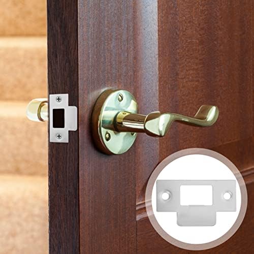 4-Piece Stainless Steel Door Strike Plate