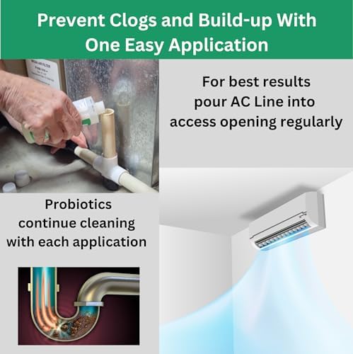 AC Drain Line Cleaner - 4 Pack 12 Month Supply