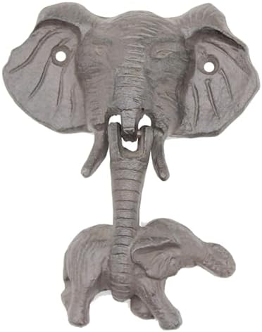 Elephant-Styled Cast Iron Door Knocker