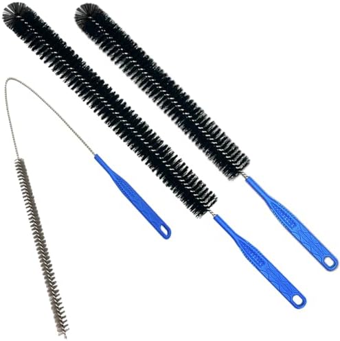 XENNRY Flexible Drill Brush for Hair and rubbish Removal valves and pipes being effectively cleared