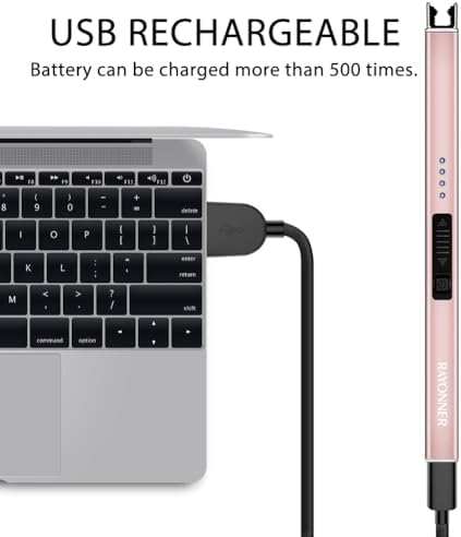 Rayonner Rechargeable USB Lighter with Retractable Head