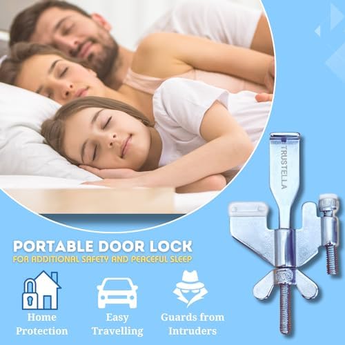 Safe Door Lock Stainless Steel TSA-Approved Easy to Set Up
