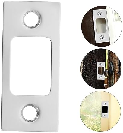 Sturdy Steel Door Strike Plate for Better Locks