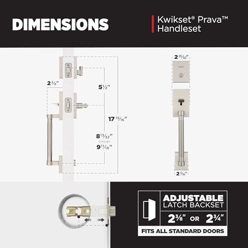 Kwikset Prava Front Door Lock Set
