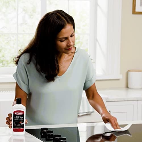 Weiman Cooktop Cleaner Set for Daily Effortless Cleaning