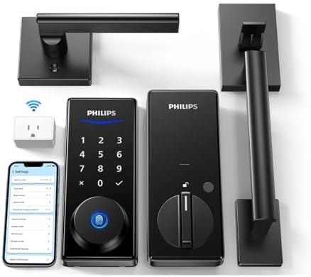 Intelligent Door Lock Set with Wi-Fi Smart Integration