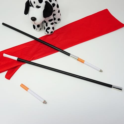 2 Long Cigarette Holders 2 Fake Puff Cigarettes for Halloween Accessories