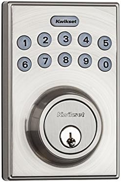 Instant Door Access - Motorized Deadbolt with Keyless Entry SATIN NIKL