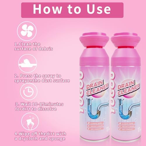 Clean Sink Like a Pro with Foaming Drain Cleaner