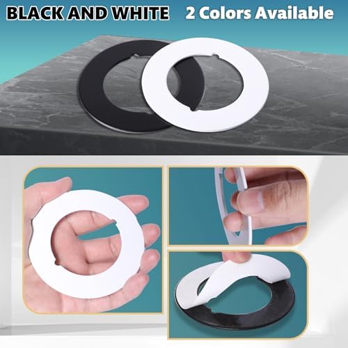 Double-Sided Stainless Steel Door Knob Plates - Durable and Easy to Install