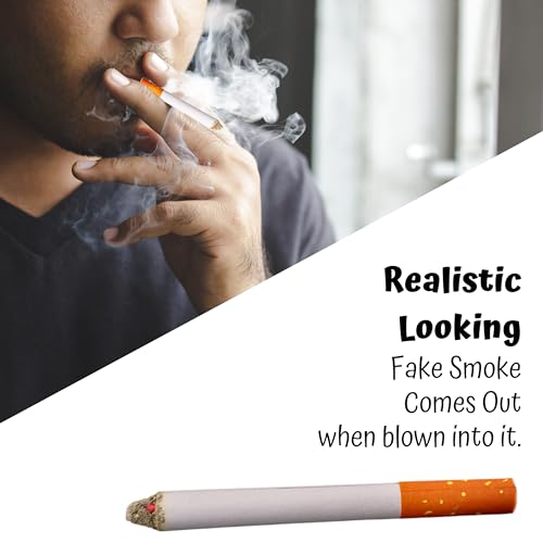 2 Long Cigarette Holders 2 Fake Puff Cigarettes for Halloween Accessories