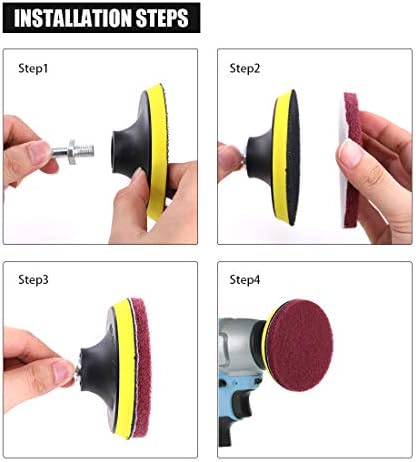 Efficient 16-Piece Drilling Set for Daily Cleaning