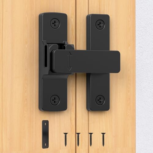 Barn Door Lock 90180 Degree Zinc Alloy