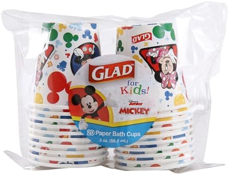 Glad for Kids Disney Mickey Friends Mini Paper Cups