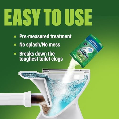 Green Gobbler Powder Plunger Toilet Clog Remover - 2 Pack