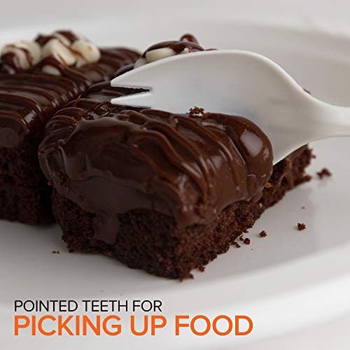 Ultimate Gift for Kids Hosts and more Premium 100-Count Disposable Spork Set