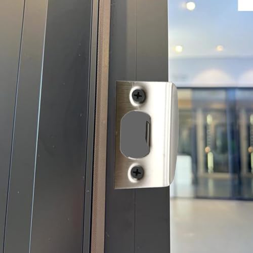 SUNSHNO 10PCS Door Strike Plate for Deadbolt